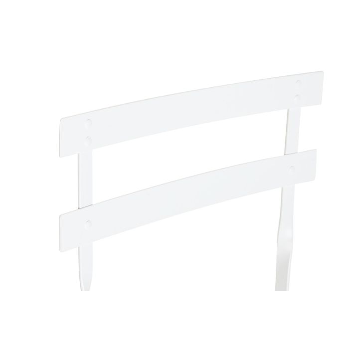 Mesa Terraza Y Jardin DKD Home Decor Blanco 60 x 71 x 60 cm Set de 3 4 Mesa Terraza Y Jardin DKD Home Decor Blanco 60 x 71 x 60 cm Set de 3 4