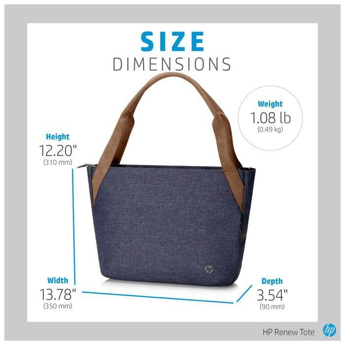 HP Renew 14 Navy Tote 5 HP Renew 14 Navy Tote 5