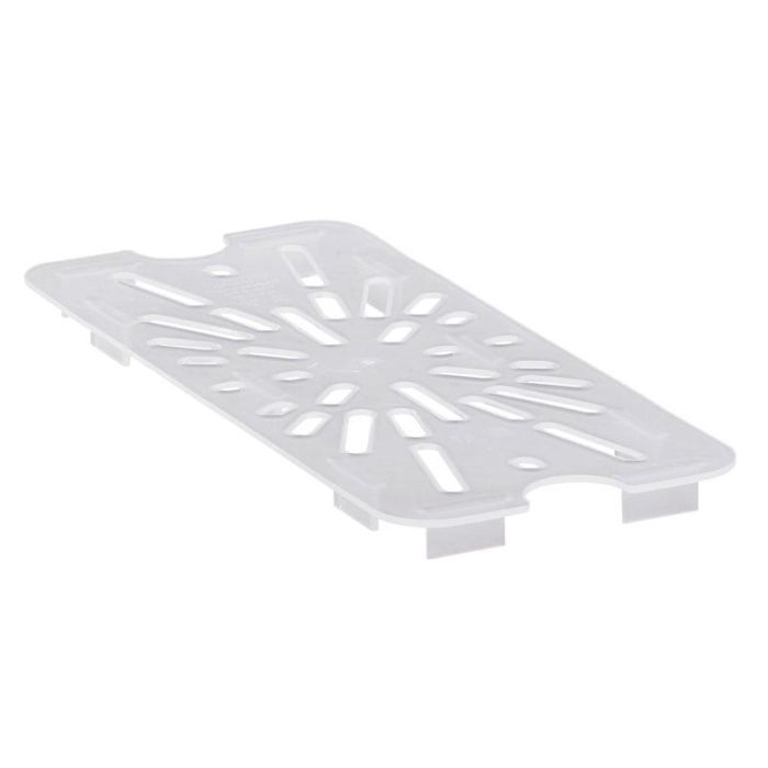 CAMBRO - 30PPD-190 - Fondo para drenaje GN 1/3 - 17,6 x 32,5 cm (No incluye cubeta) - Blanco translúcido - Venta 1 unidad.
