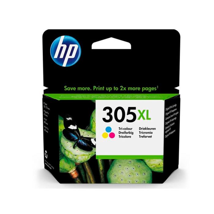 Ink-Jet Hp 305XL Deskjet 1210 - 1212 - 1255 - 2732 - 2752 - 4155 - 4158 Envy 6020 - 6052 -6055 - 6420 Tricolor 200 1