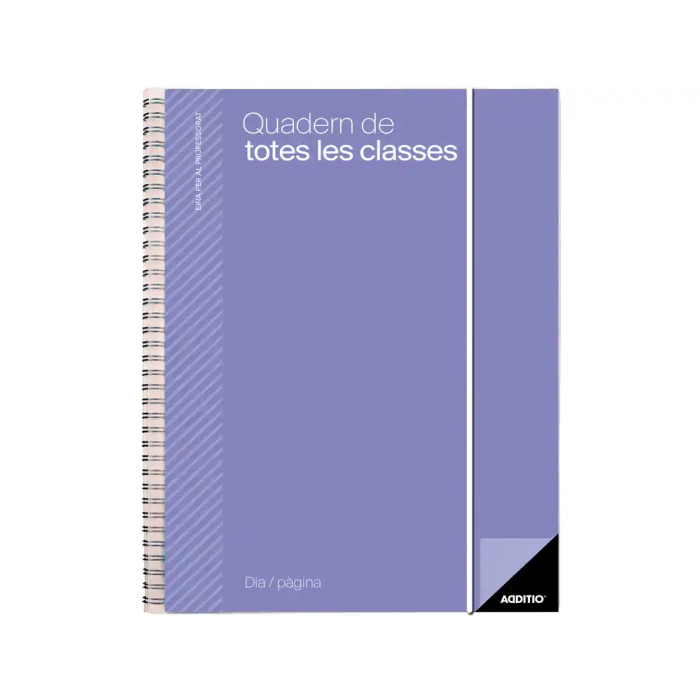 Additio Cuaderno de Tutoria Planificacion Dia Pagina Evolucion Continua Catalan 17 x 24 cm 1