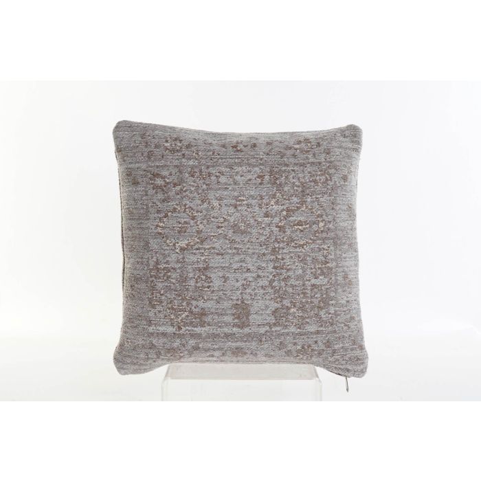 DKD Home Decor Cojín Decorativo Aina Estilo Árabe Marrón Claro 45x45x12 cm Desenfundable Algodón y Poliéster