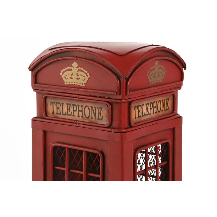 Hucha Vintage DKD Home Decor Rojo 12 x 28.5 x 12 cm Hucha Vintage DKD Home Decor Rojo 12 x 28.5 x 12 cm