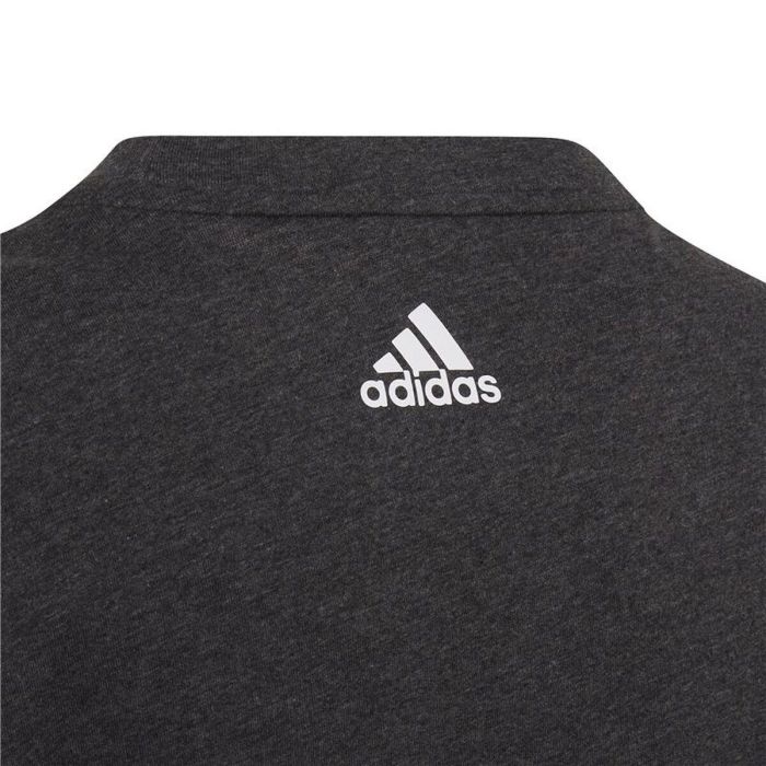 Camiseta de Manga Corta Infantil Adidas HG8856 Negro