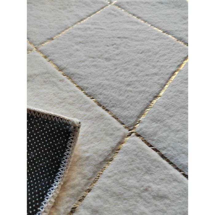 Alfombra Moderno DKD Home Decor Blanco 240 x 2.2 x 60 cm 1