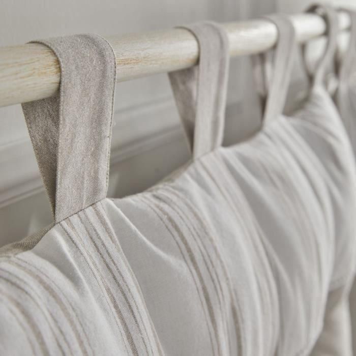 Today TOD1702481552302 Cabecero CHARME Chambray x Slub Berenice 45 x 70 cm 1