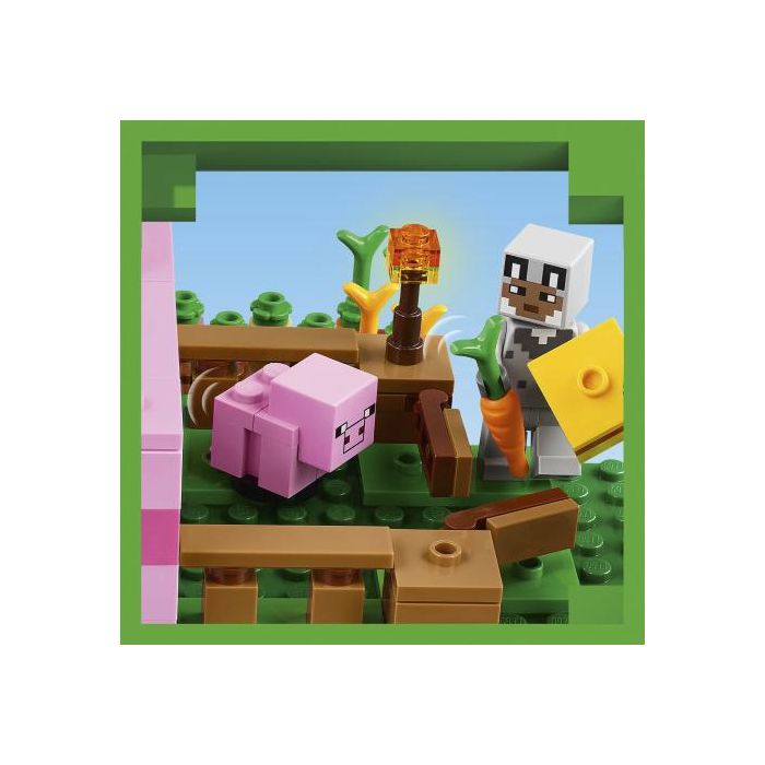 Lego Minecraft 21268 Casa del Cochinillo Juego de Construcción para Niñas a Partir de 7 Años Lego Minecraft 21268 Casa del Cochinillo Juego de Construcción para Niñas a Partir de 7 Años