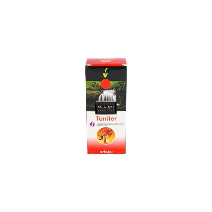 NOVADIET Tonifer Elixir 250ml. Complemento alimenticio con hierro y vitaminas para glóbulos rojos, energía y vitalidad
