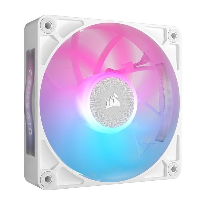 VENTILADOR CAJA CORSAIR RX RGB MAX Series, iCUE LINK RX120 RGB MAX White, 120mm RGB Fan, Triple Fan Kit CO-9051038-WW 2