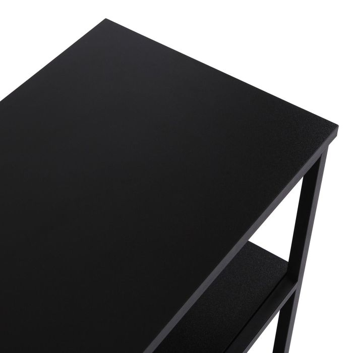 Mueble De Tv Metal Negro Versa 30X52CM 3 Mueble De Tv Metal Negro Versa 30X52CM 3