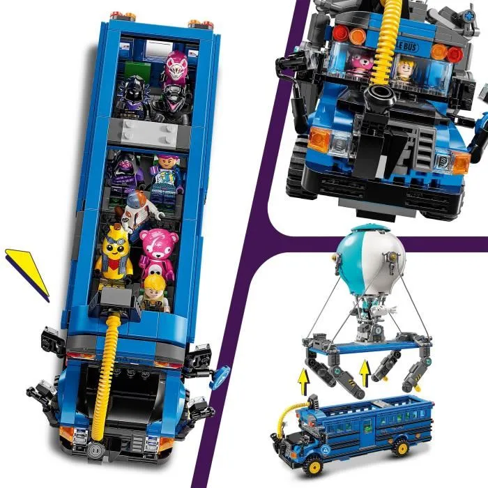 Lego Fortnite 77073 Battle Bus: Set de Construcción Inspirado en el Videojuego para Coleccionistas 2