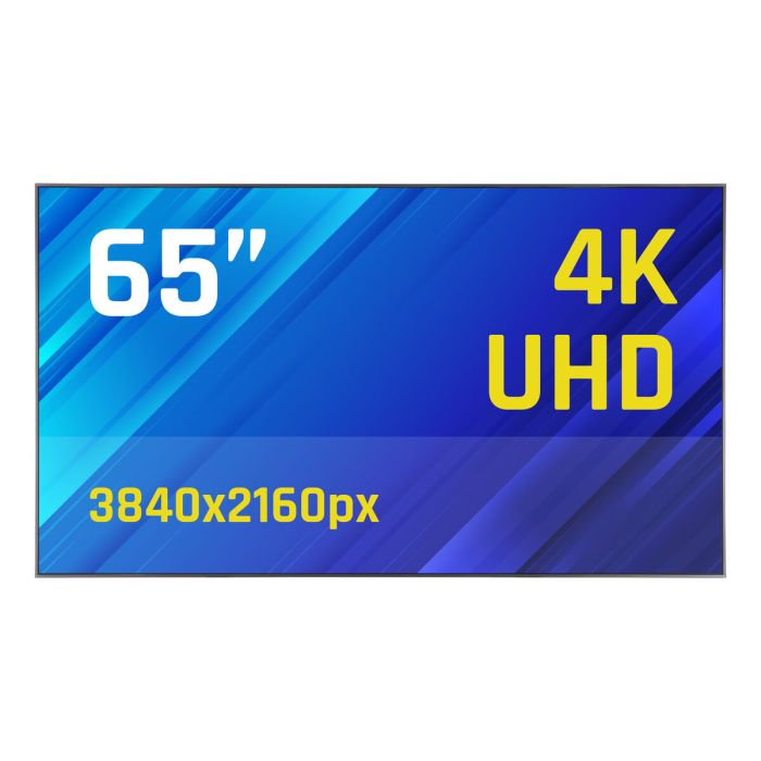 Monitor Videowall iggual IGG320068 65" 4K Ultra HD 3 Monitor Videowall iggual IGG320068 65" 4K Ultra HD 3