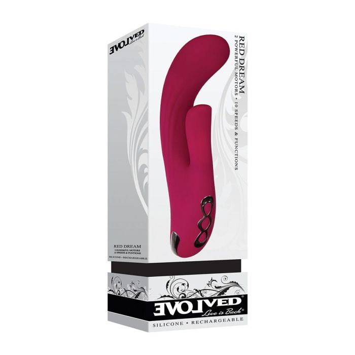 Vibrador Punto G Evolved Rojo 3 Vibrador Punto G Evolved Rojo 3