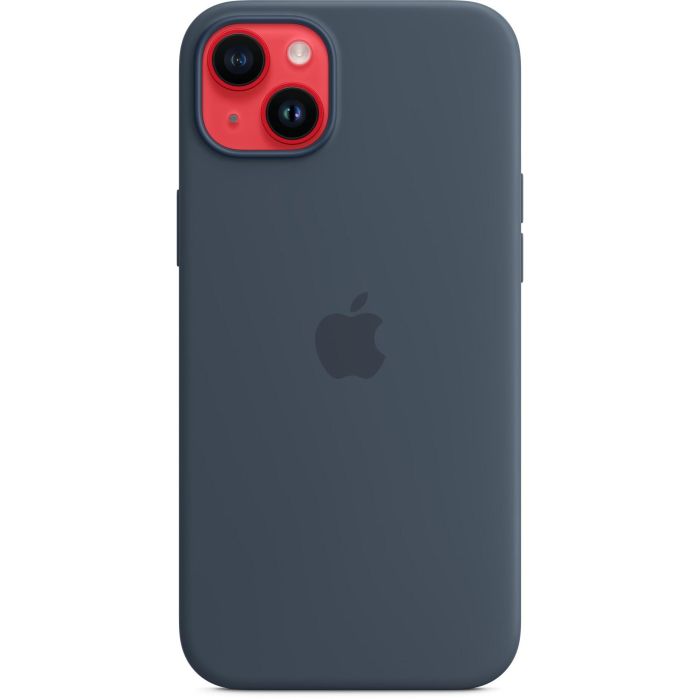 APPLE iPhone 14 Plus Silicone Case with MagSafe - Storm Blue 4 APPLE iPhone 14 Plus Silicone Case with MagSafe - Storm Blue 4