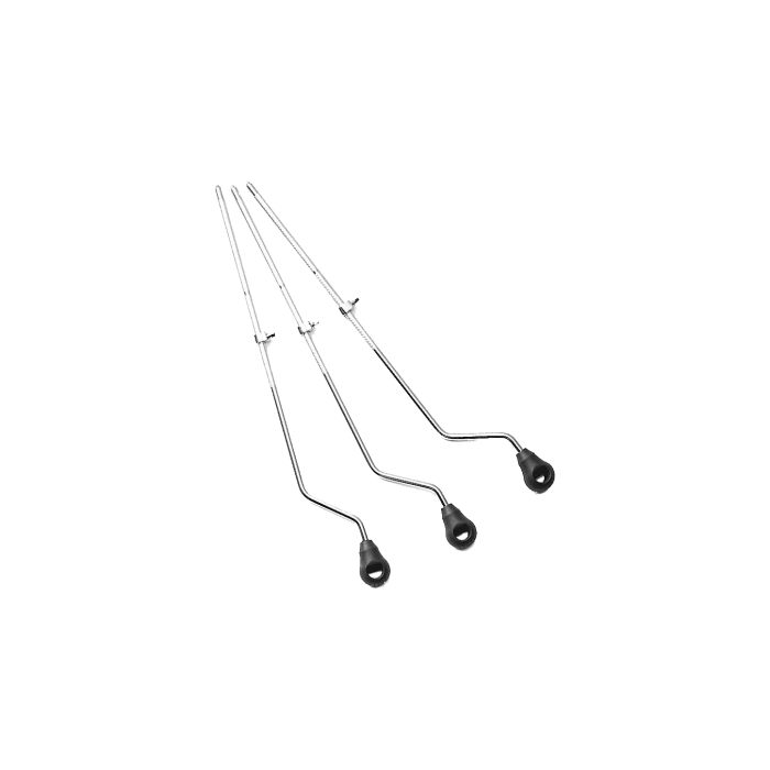 Patas Para Timbal Base - 3 Un. Cromadas 1 Patas Para Timbal Base - 3 Un. Cromadas 1