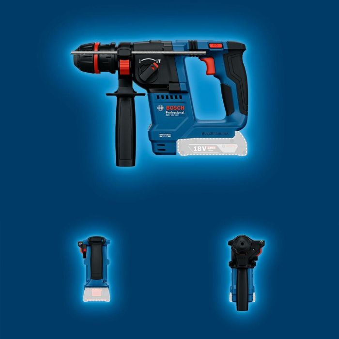 Bosch GBH 18V-18 X Taladro Percutor 18V 2Ah Inalámbrico con Control KickBack 5 Bosch GBH 18V-18 X Taladro Percutor 18V 2Ah Inalámbrico con Control KickBack 5
