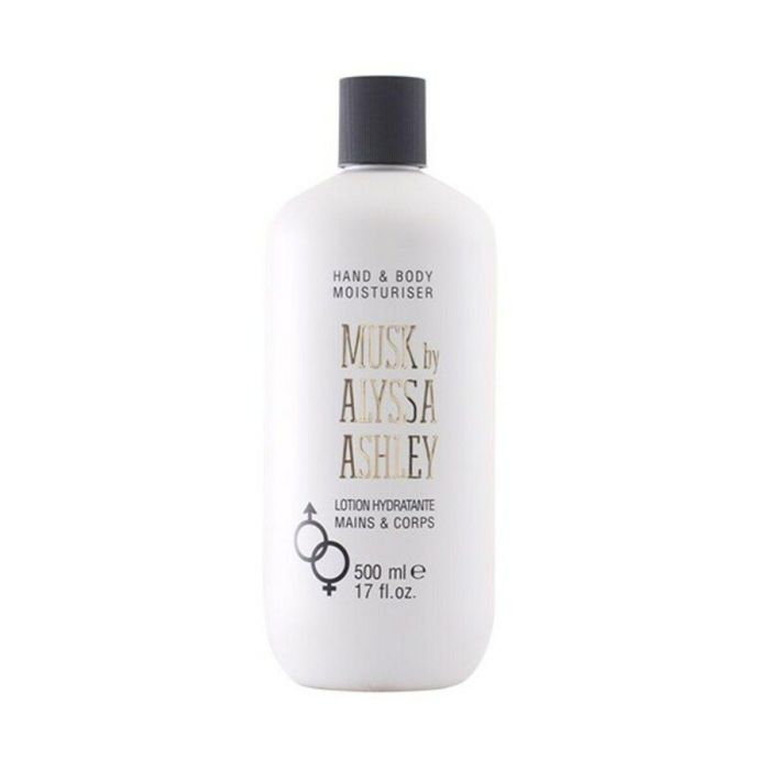 Alyssa Ashley Loción Corporal Musk 500 ml - Floral Amaderada Almizcle, Hidratante y Suave para Piel