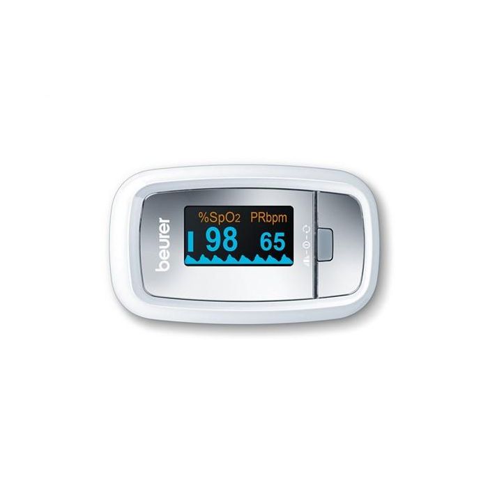 Beurer PO-30 Pulsioxímetro para Medición de Oxígeno en Sangre y Frecuencia Cardíaca, Portátil con Estuche 5 Beurer PO-30 Pulsioxímetro para Medición de Oxígeno en Sangre y Frecuencia Cardíaca, Portátil con Estuche 5