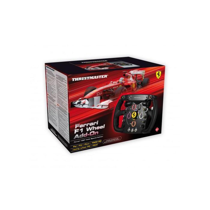 Thrustmaster Volante Ferrari F1 Wheel Add On para PS3/PC - 4160571 1 Thrustmaster Volante Ferrari F1 Wheel Add On para PS3/PC - 4160571 1