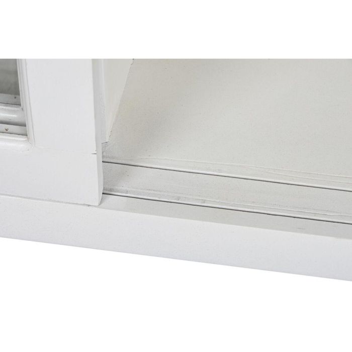 Aparador DKD Home Decor 165 x 45,7 x 105,4 cm Cristal Gris Blanco Marrón oscuro Madera de mango 3 Aparador DKD Home Decor 165 x 45,7 x 105,4 cm Cristal Gris Blanco Marrón oscuro Madera de mango 3