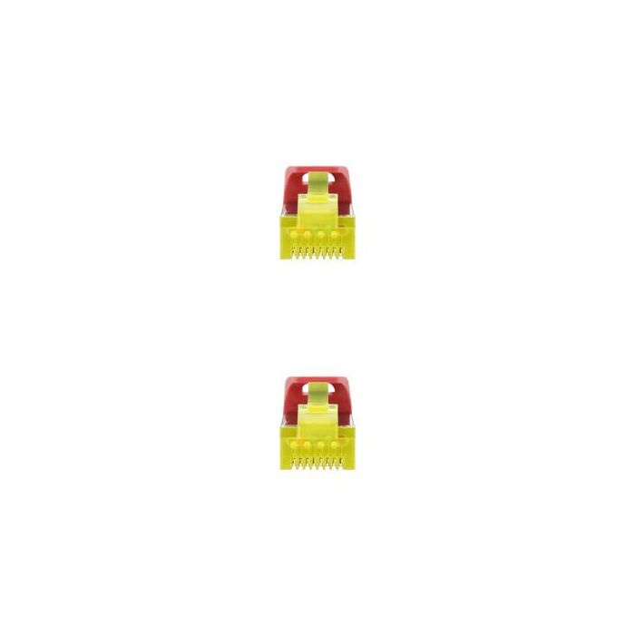 Nanocable Cable de Red Latiguillo Rj45 Lszh Cat.6A Sftp Awg26, Rojo, 1.0 M 2