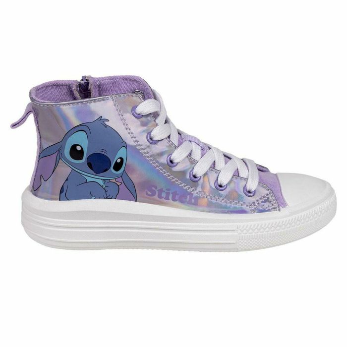 Botas Casual Infantiles Stitch Lila 0 Botas Casual Infantiles Stitch Lila 0