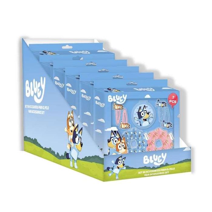 Set de belleza accesorios 7 piezas bluey 0 Set de belleza accesorios 7 piezas bluey 0