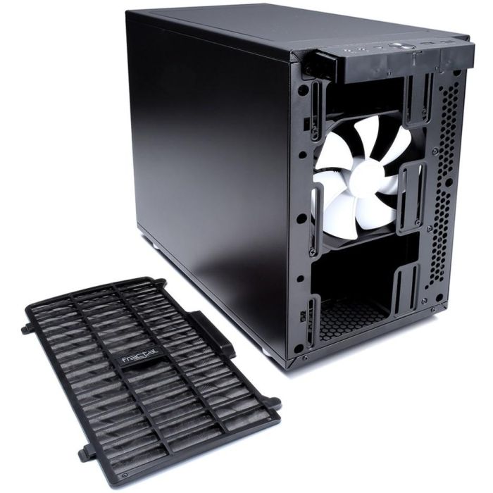ITX Fractal Design Define Nano S. Acrylfenster. schallgedämmt 13 ITX Fractal Design Define Nano S. Acrylfenster. schallgedämmt 13