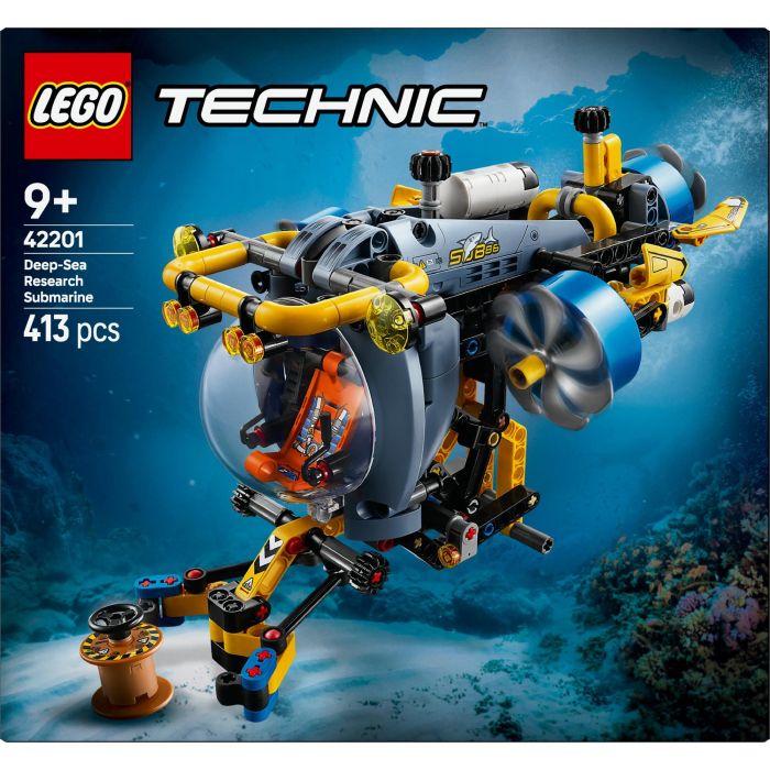 LEGO 42201 Submarino de Aguas Profundas Technic Set de Construcción con 3 Hélices y Brazo Extensible - Edad +9 Años 11 LEGO 42201 Submarino de Aguas Profundas Technic Set de Construcción con 3 Hélices y Brazo Extensible - Edad +9 Años 11