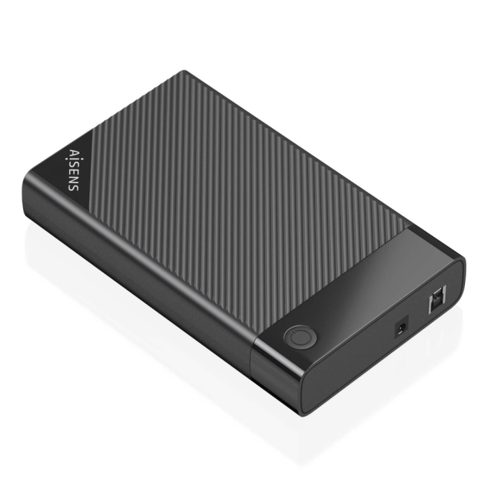 AISENS - CAJA EXTERNA 3,5" ASE-3529B SATA A USB 3.0/USB3.1 GEN1, NEGRA
