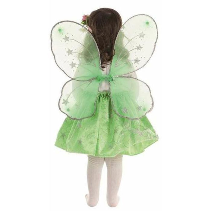 Disfraz infantil mariposa verde set 3-6 años 1