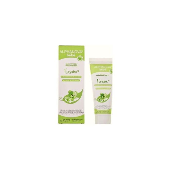 Eryzinc Crema De Pañal Bebe 75Gr. Bio