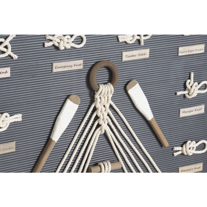 DKD Home Decor Cuadro Azul Marino Natural 4 x 45 x 59 cm (2 Unidades) DKD Home Decor Cuadro Azul Marino Natural 4 x 45 x 59 cm (2 Unidades)