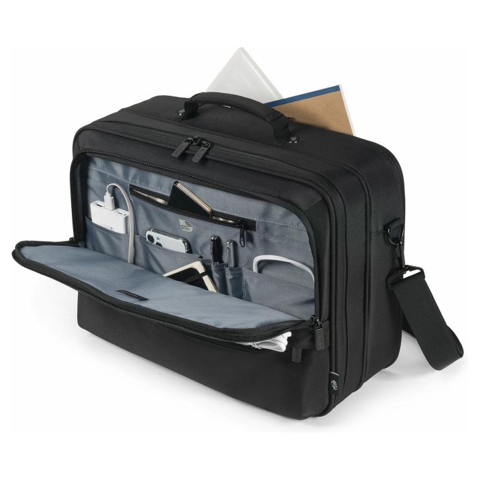 Maletín para Portátil Dicota D32032-RPET Negro 16"