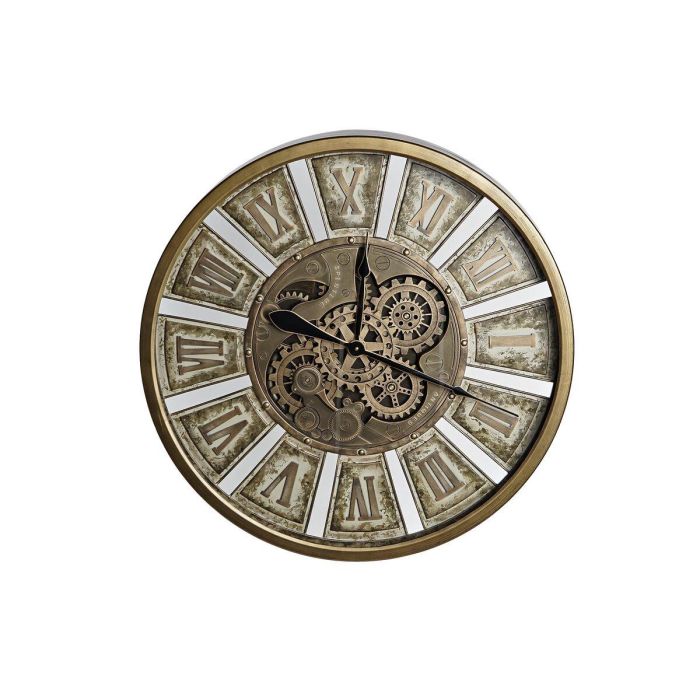 Reloj Pared Loft DKD Home Decor Dorado Blanco 8.5 x 72 x 72 cm Reloj Pared Loft DKD Home Decor Dorado Blanco 8.5 x 72 x 72 cm