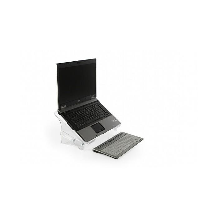BakkerElkhuizen Q-note 350 Notebookständer bis 20"/7 Stufen/Acryl 1