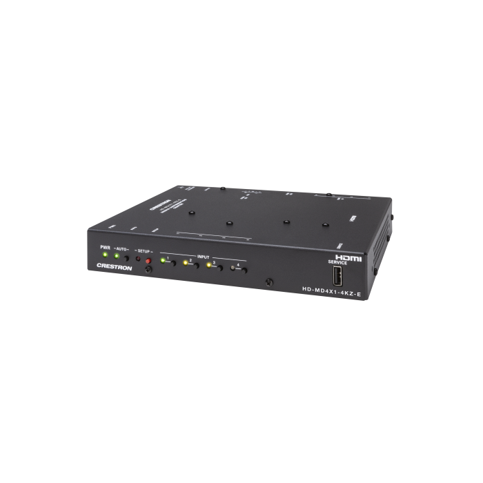 Crestron Conmutador AV 4x1 4K60 4:4:4 HDR, HD-MD4X1-4KZ-E, 6511306 Crestron Conmutador AV 4x1 4K60 4:4:4 HDR, HD-MD4X1-4KZ-E, 6511306