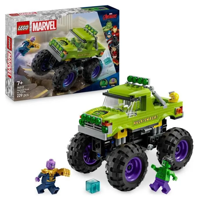 Lego Marvel 76312 Hulk vs. Thanos Set de Construcción para Niños de 7 Años 0 Lego Marvel 76312 Hulk vs. Thanos Set de Construcción para Niños de 7 Años 0