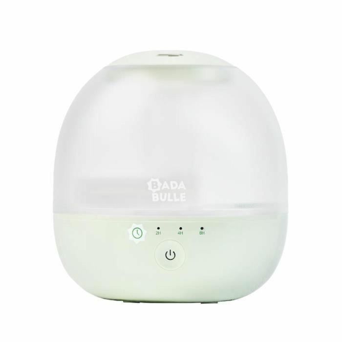 Badabulle BAD1721921346924 Humidificador de aire de burbujas para humedad óptima con luz nocturna, boquilla 360°, 2L, hasta 16h 0 Badabulle BAD1721921346924 Humidificador de aire de burbujas para humedad óptima con luz nocturna, boquilla 360°, 2L, hasta 16h 0