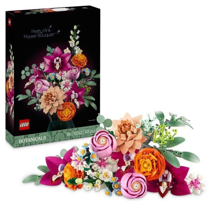 Juego de construccion ramo de flores fantasía en rosa lego botanicals Juego de construccion ramo de flores fantasía en rosa lego botanicals