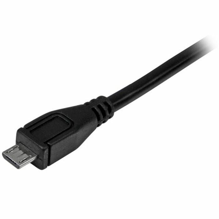 Adaptador USB C a Micro USB 2.0 Startech USB2CUB1M USB C Negro 1 m 2 Adaptador USB C a Micro USB 2.0 Startech USB2CUB1M USB C Negro 1 m 2