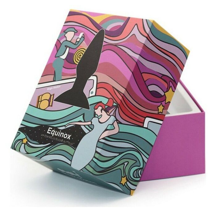 Plug Anal Magic Motion Equinox Negro (8,8 cm) 1