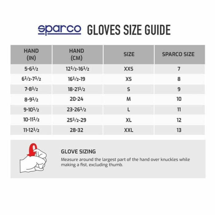 Guantes Sparco Rojo 1