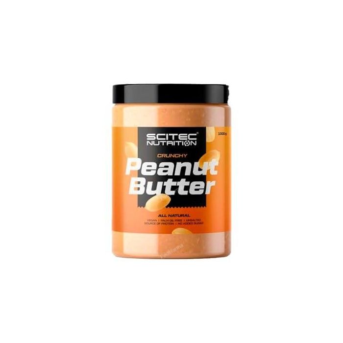 Scitec Nutrition Peanut Butter Crunchy 1000G Mantequilla De Cacahuete Con Trozos