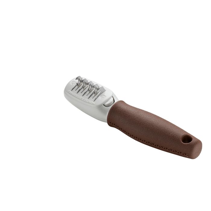 Hunter Rastrillo Desenredante para Perros Ambidextro con Cuchilla Giratoria, Elimina Enredos, Acero Inoxidable y Mango Ergonómico 1