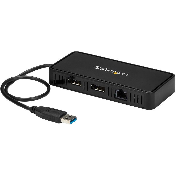 StarTech USB TO DUAL DP DOCKING STATION Adaptador USB 3.0 para 2 Monitores DisplayPort 4K 60Hz 4