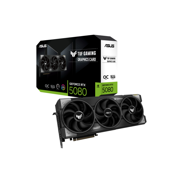ASUS TUF Gaming TUF-RTX5080-O16G-GAMING NVIDIA GeForce RTX 5080 16GB GDDR7 10 ASUS TUF Gaming TUF-RTX5080-O16G-GAMING NVIDIA GeForce RTX 5080 16GB GDDR7 10