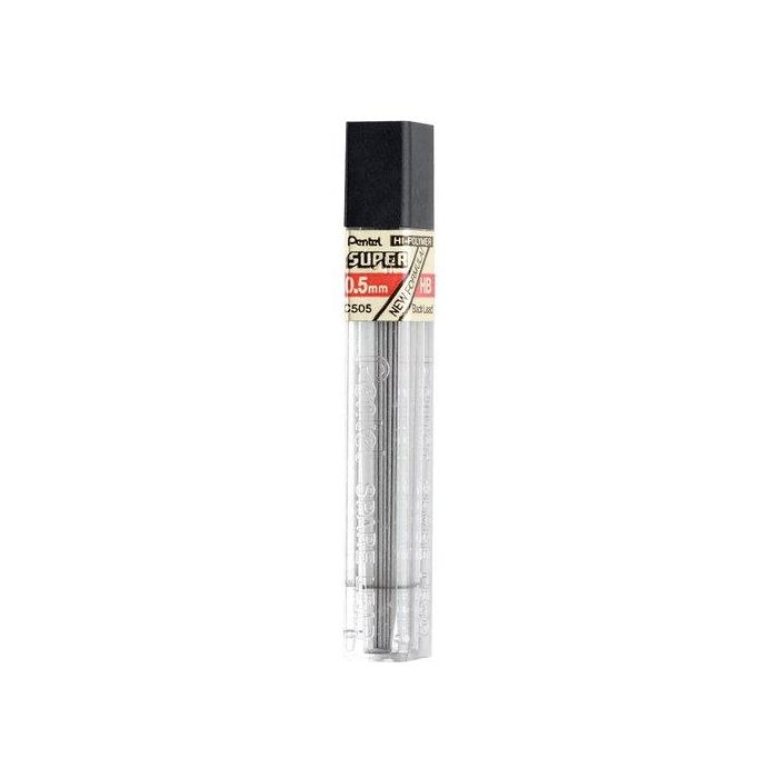 Minas Pentel 0,5 - Hb (Tubo De 12) 12 unidades