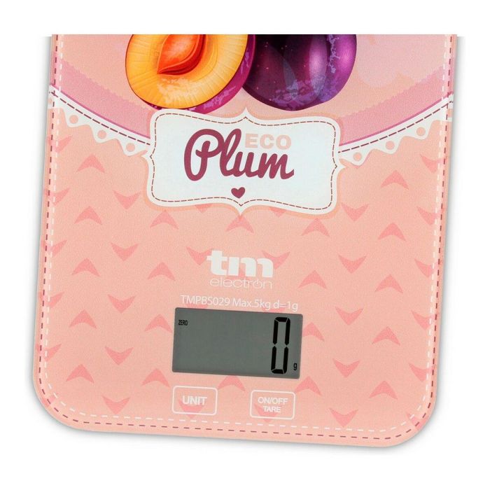 Báscula de Cocina TM Electron Eco Plum 5 kg 3