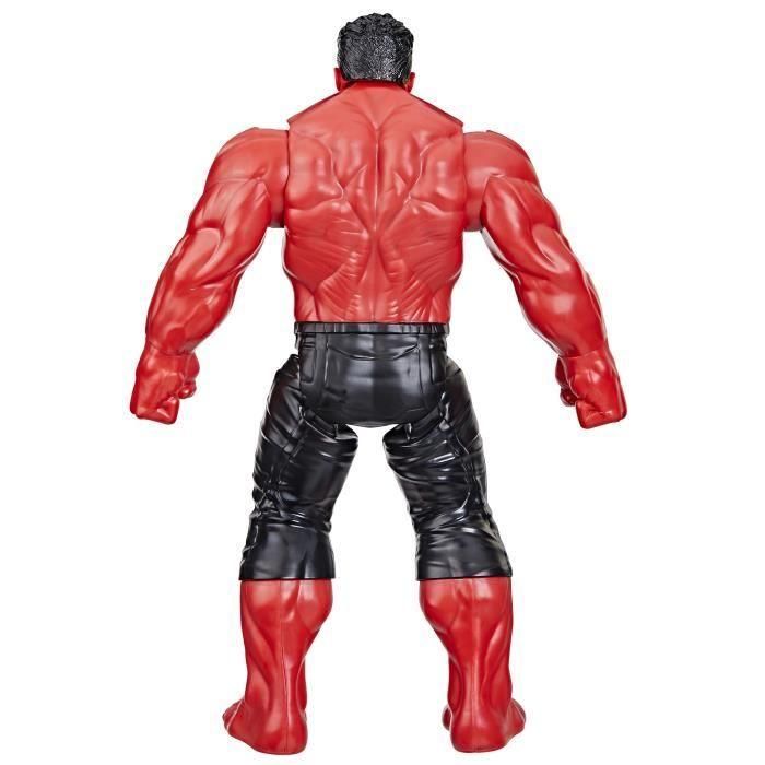 Marvel Studios Capitán América Brave New World Titan Hero Series, figura de lujo de Red Hulk 2